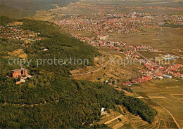 73701628 Neustadt Weinstrasse Fliegeraufnahme Mit Hambacher Schloss Neustadt Wei - Neustadt (Weinstr.)