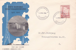 25th Anniversary Of State Broadcast - 1950 - FDC