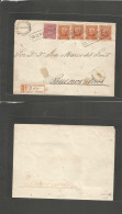 URUGUAY. 1889 (2 Mayo) Montevideo - Argentina, Buenos Aires. Registered Front Of Complete Envelope + Rate Fkd 2c Red + R - Uruguay