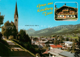 73701234 Kirchberg Tirol Fliegeraufnahme Mit Hohe Salve Kirchberg Tirol - Altri & Non Classificati