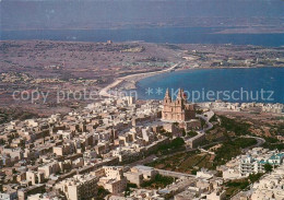 73701226 Malta  Insel Mellieha Village Aerial View  - Malta