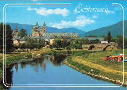 LUXEMBOURG - Echternach - Eglise - Pont - Panorama Avec La Sûre - Carte Postale - Echternach