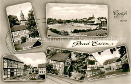 73700161 Bad Essen Sole-Freibad Karlsplatz Alte Muehle Bergstrasse Fachwerkhaus  - Bad Essen