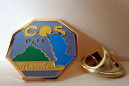 Pin's COS PTT Département De La Manche - Post