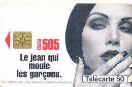 Télécarte France ( 08/96) -Levis 505 (motif, état, Unités, Etc Voir Scan) + Port - Non Classés