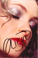 Alison Goldfrapp (11x17 Cm)   Original Dedicated Photo - Zangers & Muzikanten