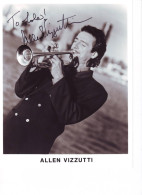 Allen Vizzutti (20x25 Cm)   Original Dedicated Photo - Singers & Musicians