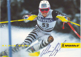 Alois Vogl (10x15 Cm)   Original Dedicated Photo - Sportspeople