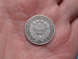 1 Franc > 1887 A ( Zie / Voir / See > DETAIL > SCANS ) ! - 1 Franc