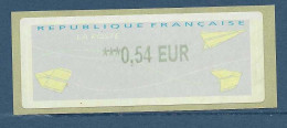 Vignette De Distributeur LISA - ATM - Avions De Papier - Origamie - 1999-2009 Vignette Illustrate