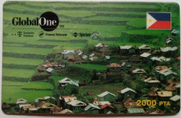 Spain Global One 2000 Pta. Prepaid - Basic Issues