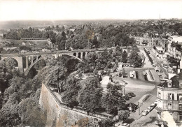 LUXEMBOURG - Le Pont Adolphe - Le Boulevard Roosevelt - La Place De La Constitution - Carte Postale - Luxemburg - Stad