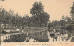 Ballancourt Bords De L'essonne Barque Peche Pecheur - Ballancourt Sur Essonne