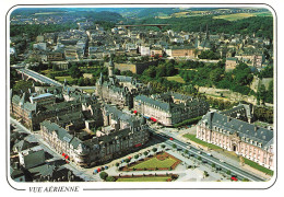 LUXEMBOURG - Ville - Vue Aérienne - Colorisé - Carte Postale - Luxemburg - Town