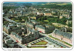 LUXEMBOURG - Ville - Vue Aérienne - Colorisé - Carte Postale - Luxemburg - Stad