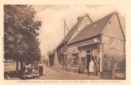 CPA 27 FRANCHEVILLE / ROUTE DE CINTRAY / MAISON COLOMBEL / EPICERIE MERCERIE / LOCATION AUTOMOBILE - Sonstige & Ohne Zuordnung