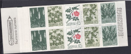 F1594 - SUEDE SWEDEN N°590 ** CARNET Fleurs - 1951-80