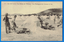 CPA HERAULT (34) - Environs De Cette - Les Salins De VILLEROY - Les Montagnes De Cristaux De Sel - Sete (Cette)