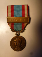 Médaille Algérie Opération Sécurité Et Maintien De L'Ordre - France