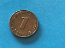 Münze Münzen Umlaufmünze Deutschland 1 Pfennig 1949 Münzzeichen D - 1 Pfennig