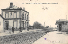 CPA 27 ROMILLY LA PUTHENAYE / LA GARE - Sonstige & Ohne Zuordnung