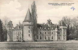 FRANCE - Vendoeuvres - Vue Sur Les Façades Méridionale Et Ouest Du Château De Lancosme - Carte Postale Ancienne - Other & Unclassified