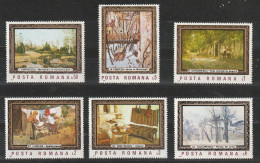 1987 - Paysages De Peintres Roumains Mi No 4332/4337  MNH - Ungebraucht