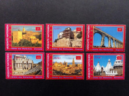 UNO WIEN MI-NR. 319-324 POSTFRISCH(MINT) UNESCO WELTERBE SPANIEN 2000 - Unused Stamps