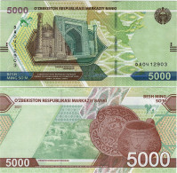 UZBEKISTAN       5000 Som       P-W88       2021        UNC - Ouzbékistan