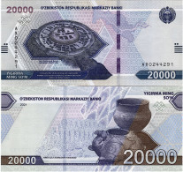 UZBEKISTAN       20,000 Som       P-W90       2021        UNC  [ 20000 ] - Oezbekistan
