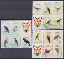 CUBA 1970. NAVIDADES. CRISTMAS.  AVES. BIRDS. MNH. EDIFIL 1812/26 - Unused Stamps