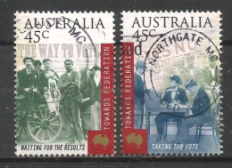Australia 2000 Towards Federation Y.T. 1824/1825 (0) - Gebraucht