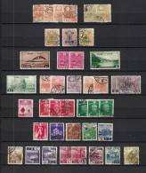 JAPON 1920-40: Lot D'obl. - Franchigia Militare