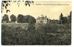 CPA 9 X 14 Isère TULLINS Vue Panoramique Du Château De Pinet     Champ De Vignes - Tullins