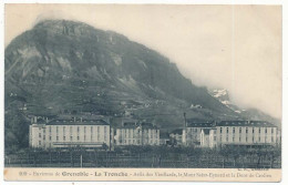 CPA  9 X 14 Isère LA TRONCHE Asile De Vieillards, Le Mont St Eynard Et La Dent De Crolles  Environs De Grenoble - La Tronche