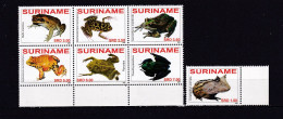 SURINAM-2009-FROGS-BLOCK-MNH. - Kikkers