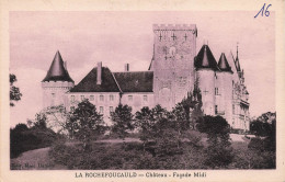 FRANCE - La Rouchefoucauld - Vue Sur La Façade Midi Du Château - Carte Postale Ancienne - Otros & Sin Clasificación