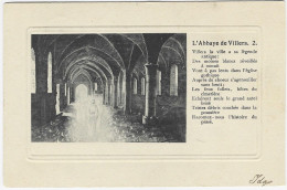 VILLERS-LA-VILLE : L'abbaye De Villers 2 - 1903 - Villers-la-Ville