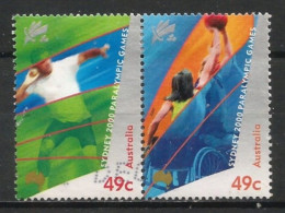 Australia 2000 Paralympics Sydney Pair Y.T. 1839/1840 (0) - Gebraucht