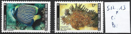 NOUVELLE-CALEDONIE 512-13 * Côte 1.70 € - Unused Stamps