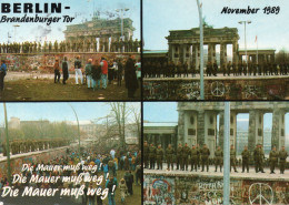CPM - P - ALLEMAGNE - BERLIN - BRANDENBURGER TOR - NOVEMBER 1989 - Porte De Brandebourg
