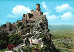 SAINT MARIN - La Forteresse Et Le Pont De Passage - Carte Postale - San Marino