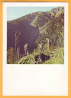 1965 RUSSIA RUSSIE USSR URSS Stationery Mint Tourists In The Mountains. Tourism. The Mountains. Landscape. Backpack. - 1960-69