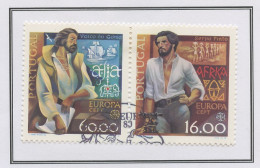Portugal 1980 Y&T N°1466a à 1467 - Michel N°1488x à 1489x (o) - EUROPA - Se Tenant - Used Stamps