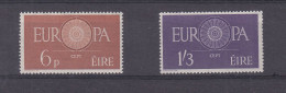 Europa 1960 - Irlande - Yvert 146 / 7 ** - Valeur 50 Euros - Storia Postale