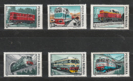 1987 - Locomotives Mi No 4366/4371  MNH - Neufs