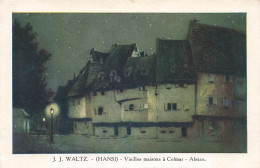 ILLUSTRATEURS & PHOTOGRAPHES - J J Waltz - Hansi - Vieilles Maisons à Colmar - Alsace - Carte Postale Ancienne - Hansi