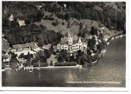 SUISSE - FLIEGERAUFNAHME PARKHOTEL  - VITZNAU - Vierwaldstättersee - Vitznau