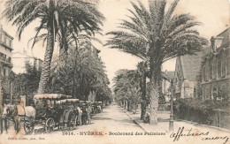 Hyères Les Palmiers * Boulevard Des Palmiers * Attelages Taxis * Villageois - Hyeres