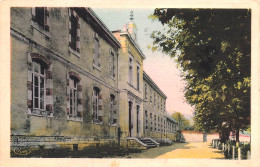 SAINT-AMBROIX - Les Écoles - Carte Ancienne Colorisée Coll. L. Bouschet Combier - Saint-Ambroix